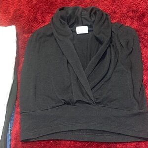 Daytrip Black Crop Top